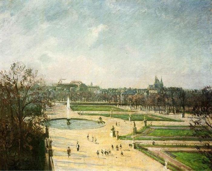 Camille Pissarro Tuileries Gardens